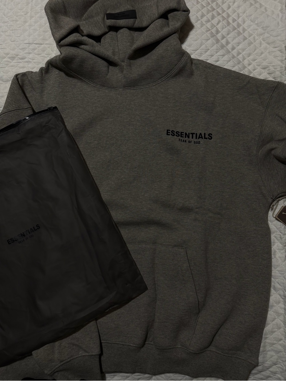 Fear of God ESSENTIALS Men's Hoodie in Gray S